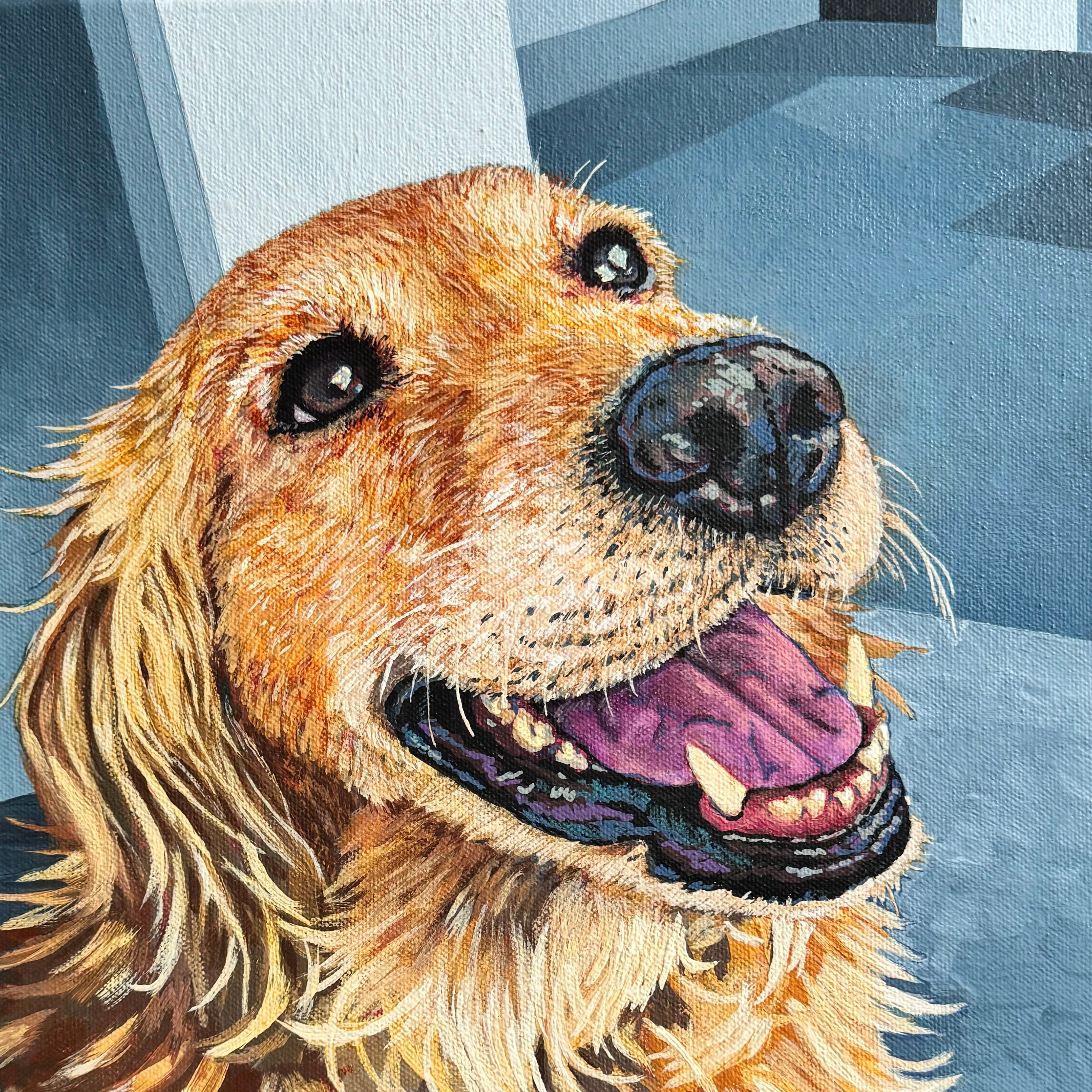 12" x 12" Pet Portrait